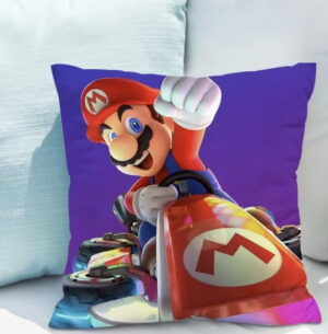 mario kart cushion