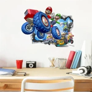 mario kart double dash wall decals