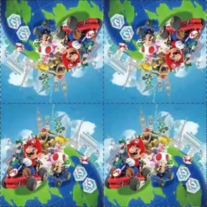 mario kart napkins