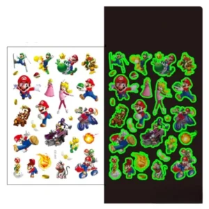 mario kart temporary tattoos