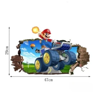 mario kart wall decals