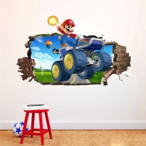 mario kart wall decals