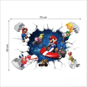 mario kart wall decor