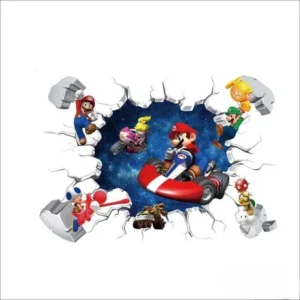 mario kart wall decor