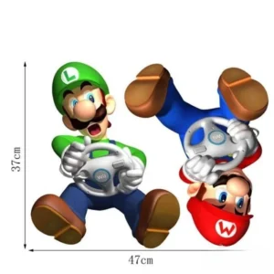 mario kart wii wall decals