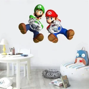 mario kart wii wall decals