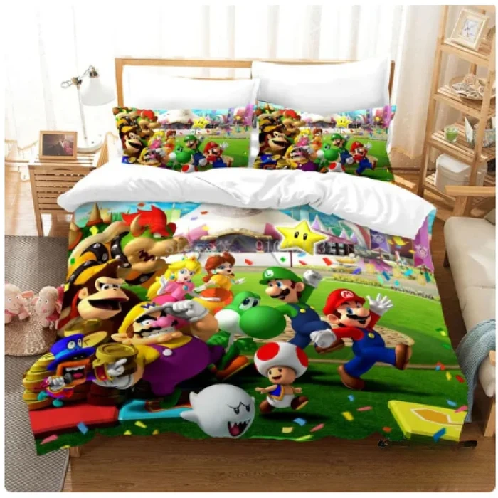 Mario Party Bedding Set mario party bedding set