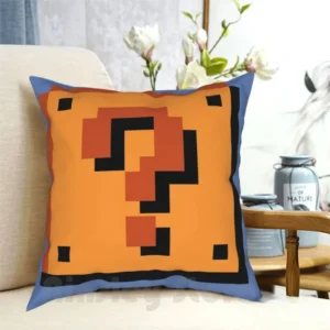 mario question block pillow