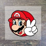mario t-shirt sticker