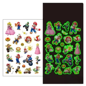 mario tattoos for kids