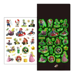 mario temporary tattoos