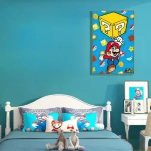 mario vintage poster