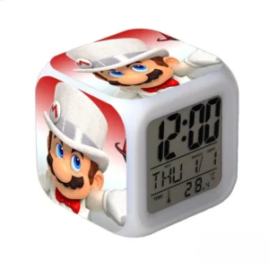mario wedding alarm clock