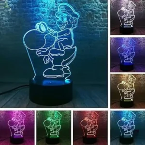 mario yoshi lamp
