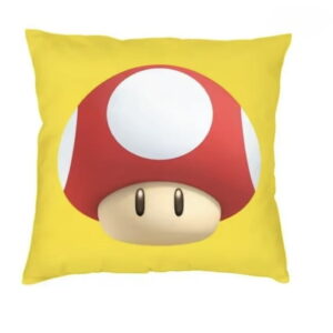 mushroom mario pillow case