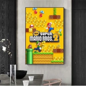 new super mario bros 2 poster