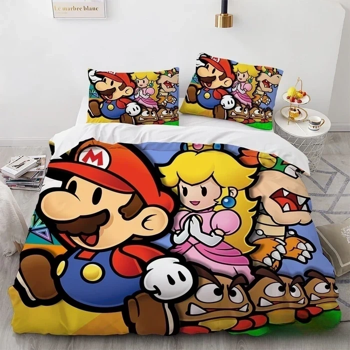 Paper Mario Bedding Set paper mario bedding set