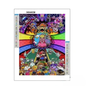 paper mario diamond painting kit