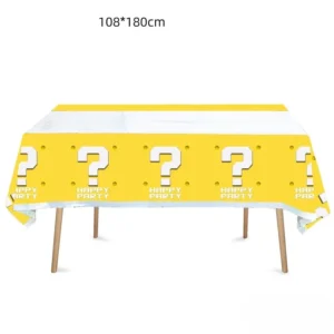 question block tablecloth