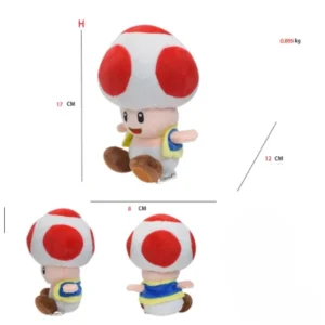 red toad plush