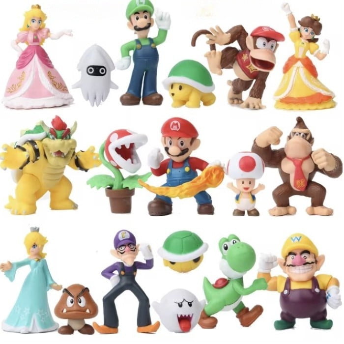 Small Mario Figures Lot small mario figures lot