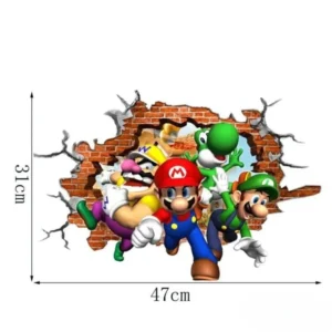 super mario 64 DS wall decals