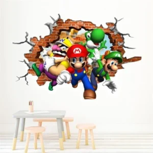 super mario 64 DS wall decals
