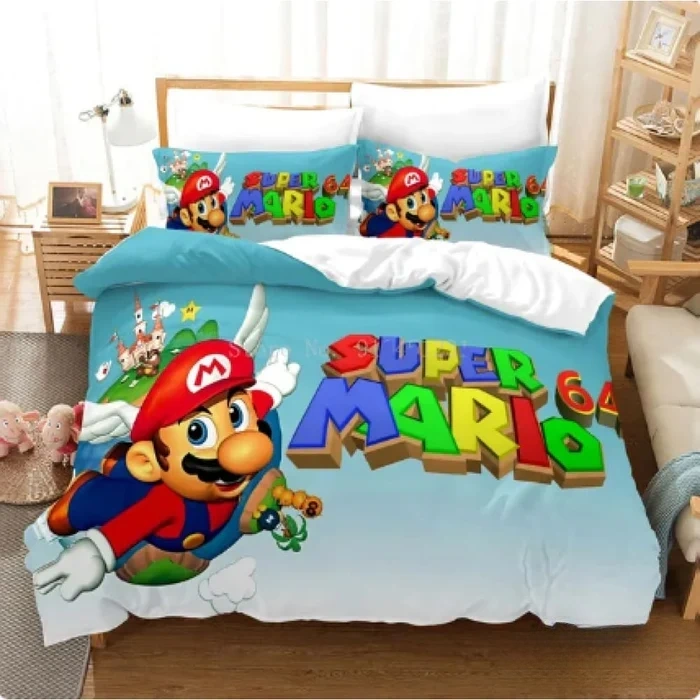 Super Mario 64 Bedding Set super mario 64 bedding set