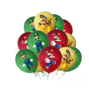 super mario bros balloons pack
