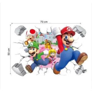 super mario bros wall decals