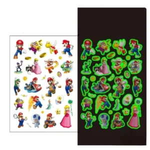 super mario fake tattoos