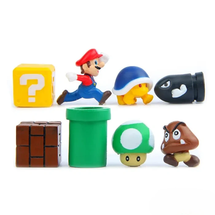 super mario figures pack