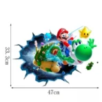 super mario galaxy 2 wall decals