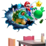 super mario galaxy 2 wall decals