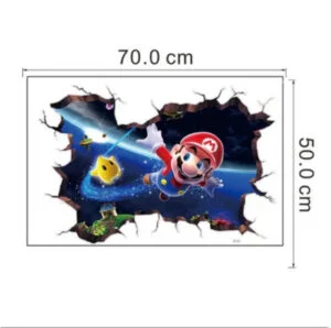 super mario galaxy wall decor
