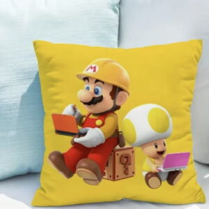 super mario maker pillow case
