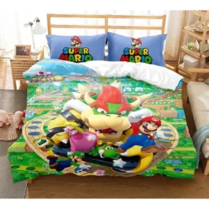 super mario party bedding set