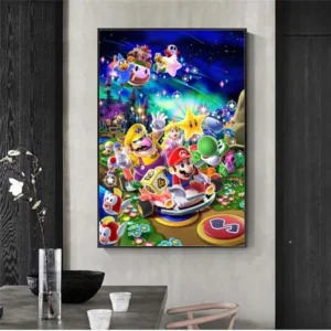 super mario party poster