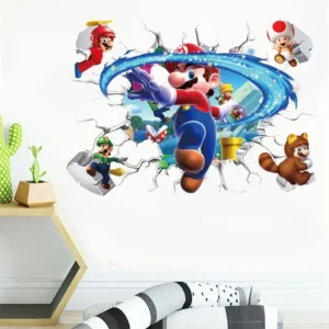 super mario wall stickers