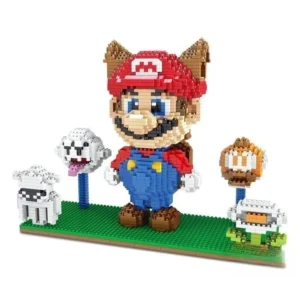 tanooki mario blocks