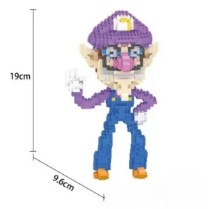waluigi building bricks