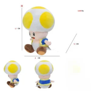 yellow toad plush