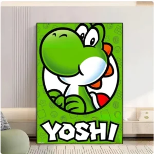 yoshi retro poster