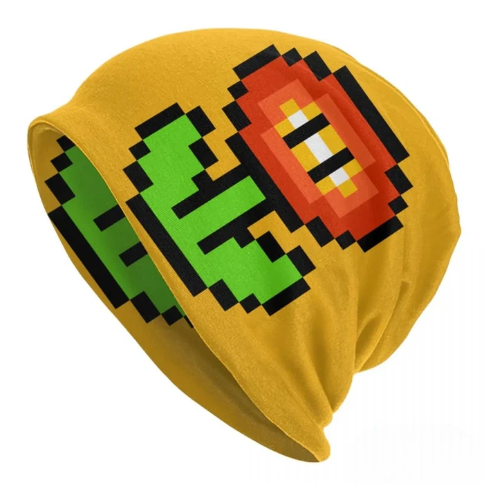 fire flower beanie