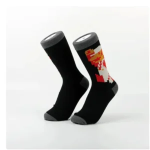 fire mario socks