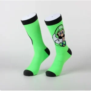 luigi light green socks