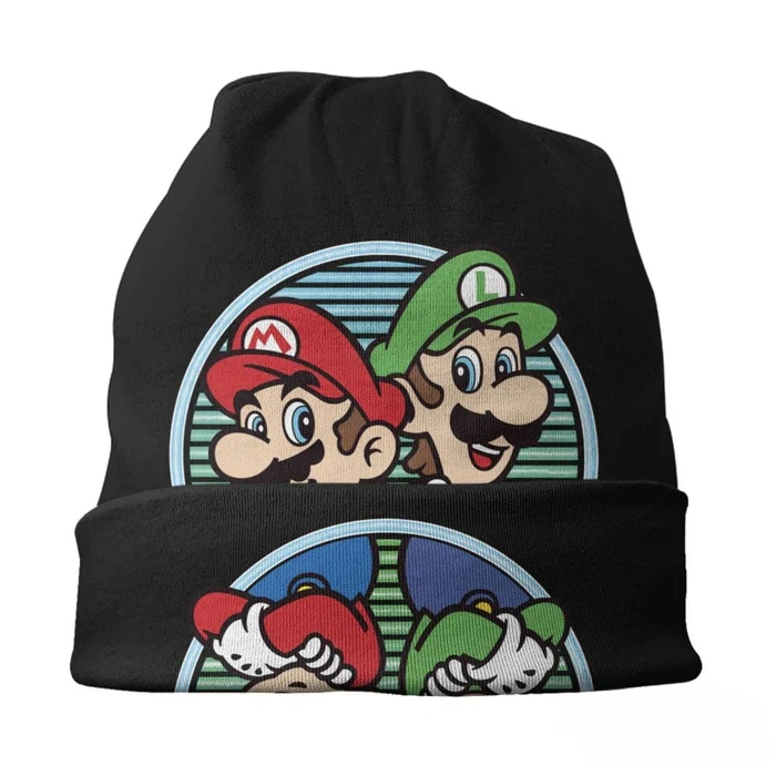mario and luigi beanie