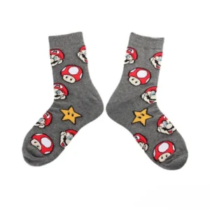 mario and power ups socks