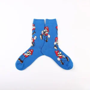 mario blue socks