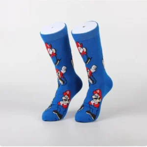mario blue socks